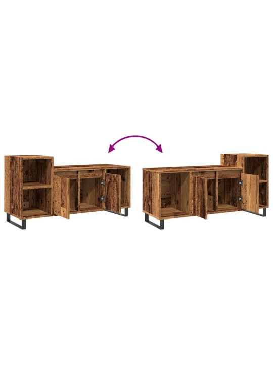 TELERIKAPP OLD WOOD 100X35X55 CM ENGINEERED WOOD