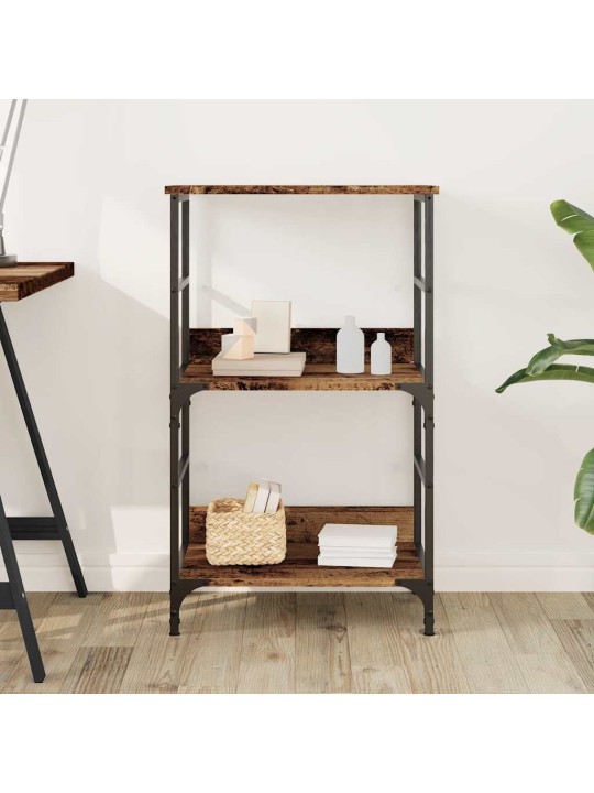 RAAMATUKAPP VANA PUIT 50X33X82 CM ENGINEERED WOOD
