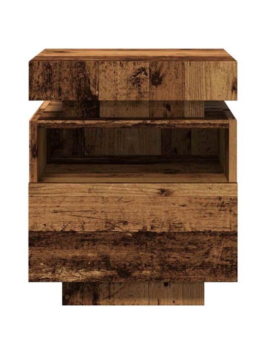 LED-VALGUSTITEGA ÖÖKAPID 2 TK VANA PUIT 40X39X48,5 CM