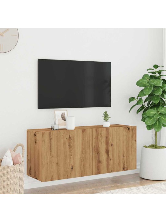 TELERIKAPP SEINALE KINNITATAV ARTISAN OAK 100X30X41 CM