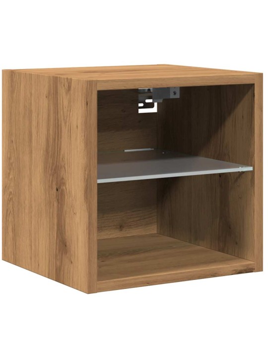 TV SEINAKAPP LED-VALGUSTITEGA ARTISAN TAMM 30X28,5X30 CM
