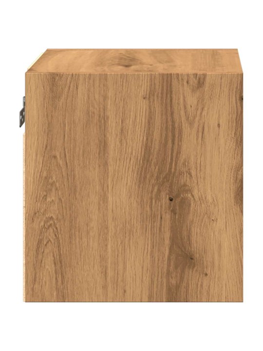 TV SEINAKAPP LED-VALGUSTITEGA ARTISAN TAMM 30X28,5X30 CM