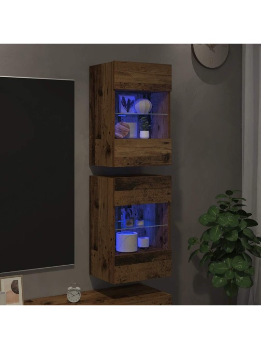 TV SEINAKAPID LED VALGUSTITEGA 2 TK VANA PUIT 40X30X60,5 CM