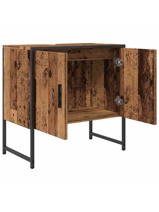 VANNITOA VALAMUKAPP VANA PUIT 60X33X60 CM ENGINEERED WOOD