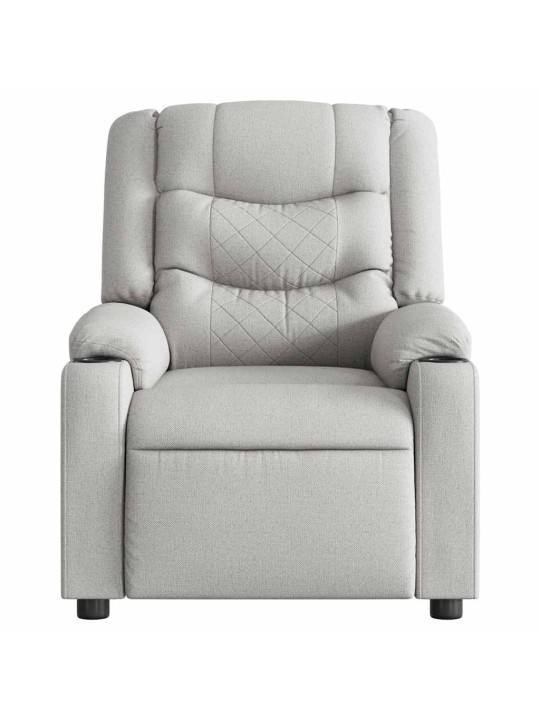 MASSAGE RECLINER TOOL CLOUD GREY FABRIC