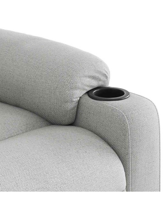 MASSAGE RECLINER TOOL CLOUD GREY FABRIC