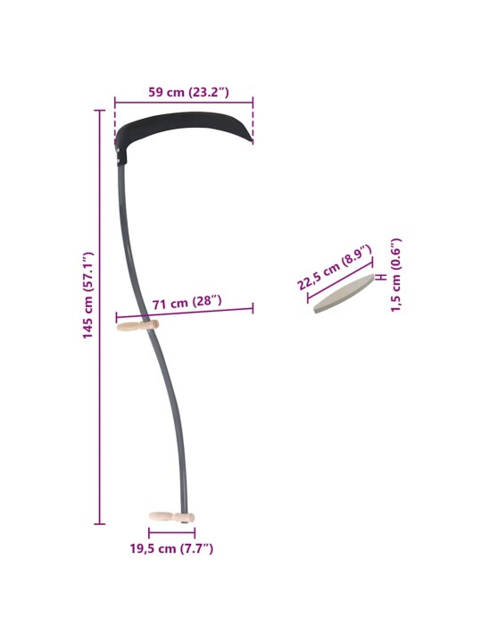 LIHVIMISKIVIGA VIKAT 145 CM