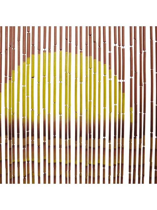 PUTUKAUKSE KARDIN, PALMIPUU PRINT, 100X220 CM, BAMBUS