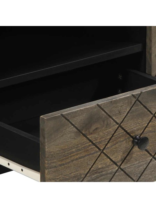 TELERIALUS, MUST, 105X33X46 CM, MANGOPUIT