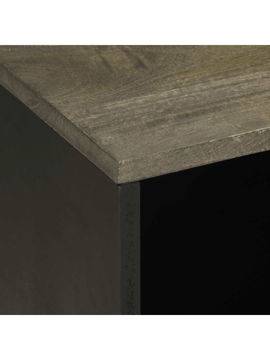 TELERIALUS, MUST, 80X33X46 CM, MANGOPUIT