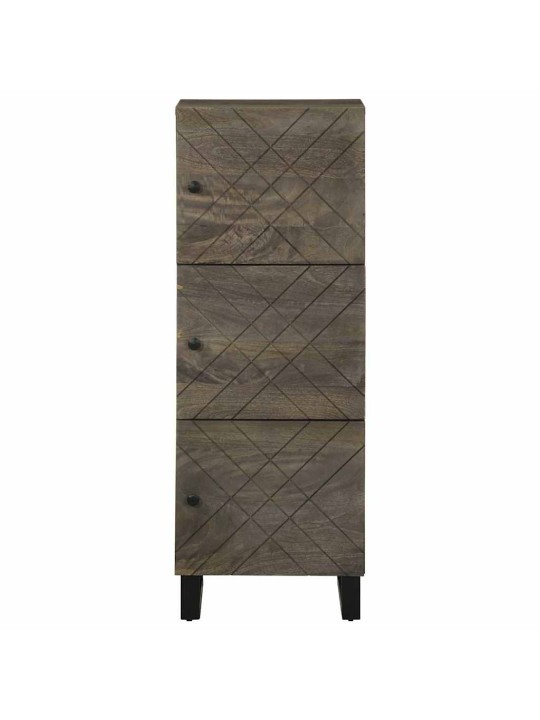 KÕRGE KAPP, MUST, 40 X 33 X 110 CM, MANGOPUIT