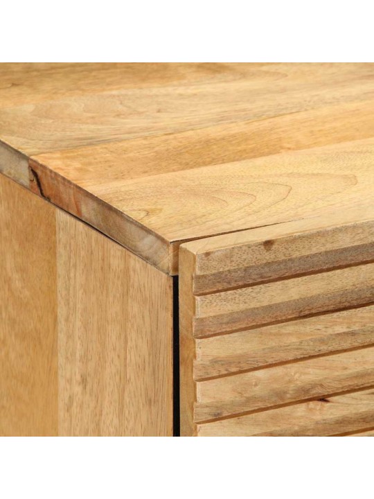 ÖÖKAPP PRUUN 50X33X60 CM TÄISPUIDUST MANGO