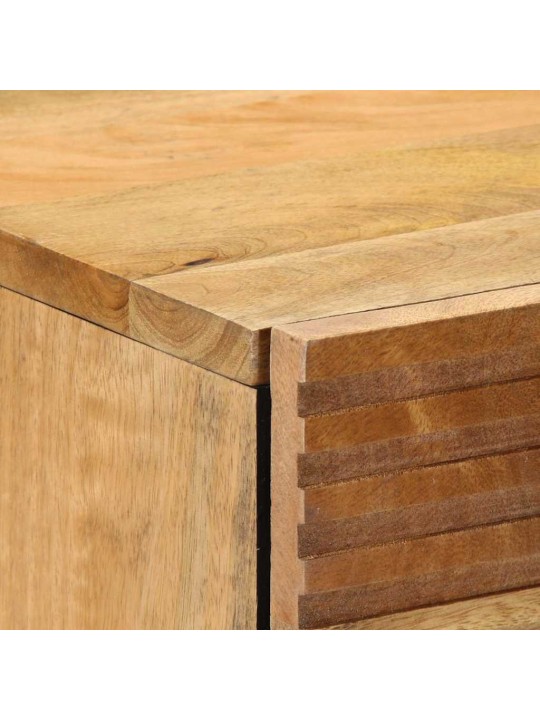 ÖÖKAPP PRUUN 50X33X60 CM TÄISPUIDUST MANGO