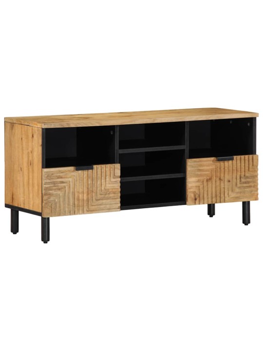 TV KAPP PRUUN 100X33X46 CM TÄISPUIDUST MANGO