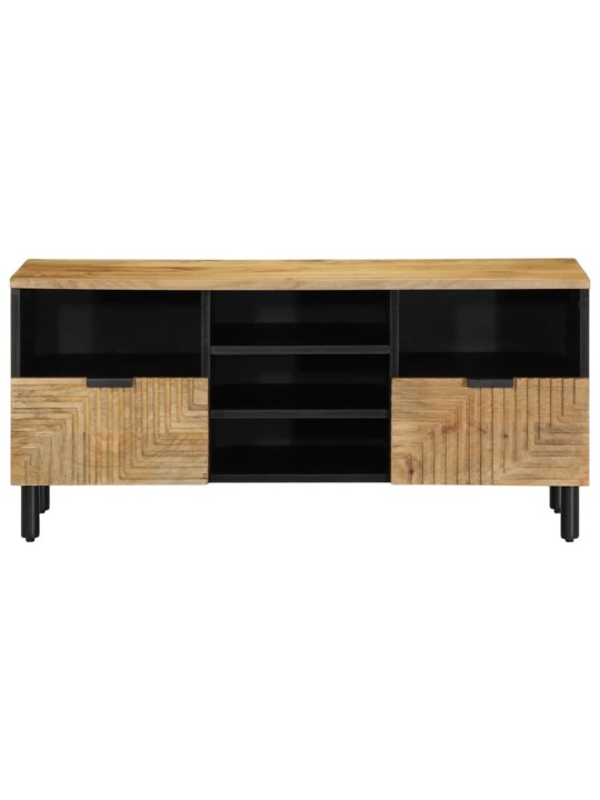 TV KAPP PRUUN 100X33X46 CM TÄISPUIDUST MANGO