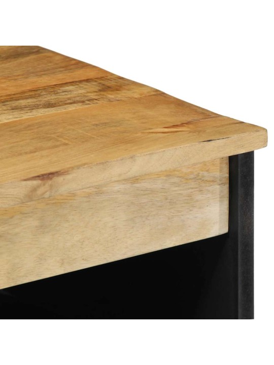 PUHVETKAPP PRUUN 60X33X75 CM TÄISPUIDUST MANGO