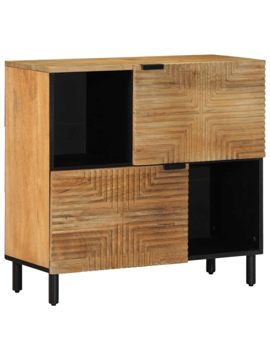 PUHVETKAPP PRUUN 80X33X75 CM TÄISPUIDUST MANGO