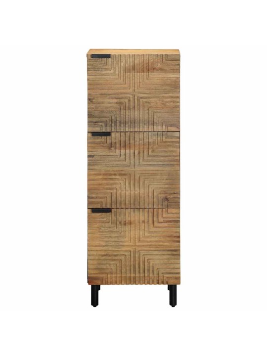 HIGHBOARD PRUUN 40X33X110 CM TÄISPUIDUST MANGO