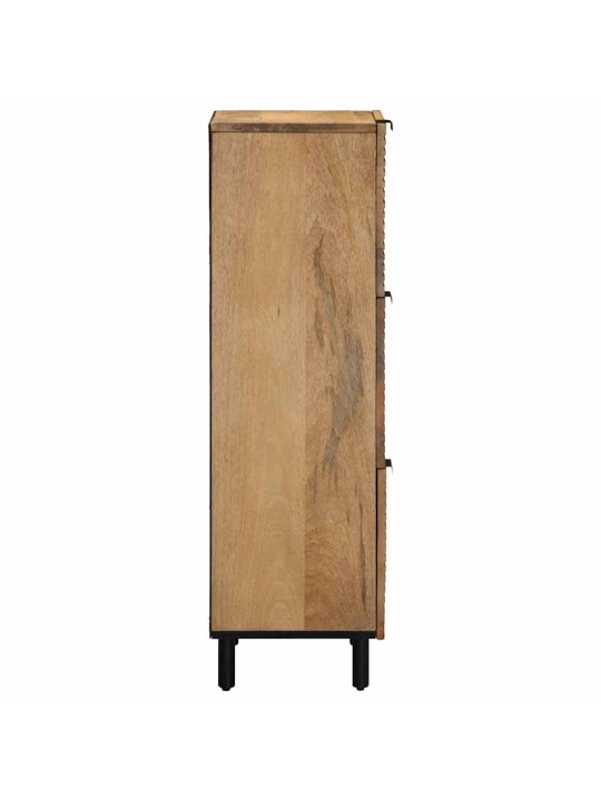 HIGHBOARD PRUUN 40X33X110 CM TÄISPUIDUST MANGO