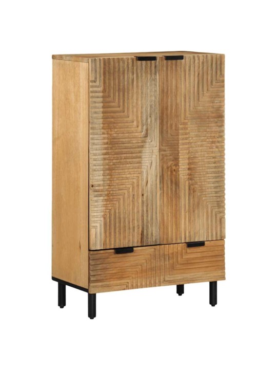HIGHBOARD PRUUN 60X33X100 CM TÄISPUIDUST MANGO