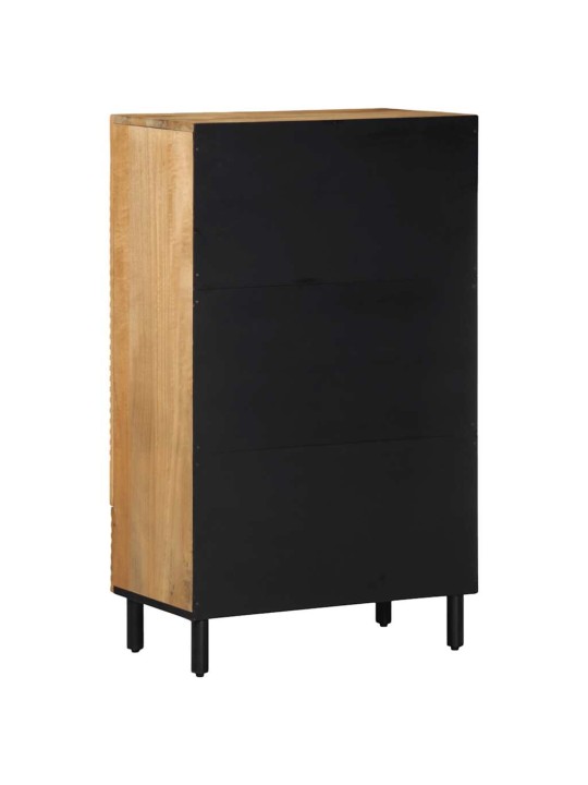 HIGHBOARD PRUUN 60X33X100 CM TÄISPUIDUST MANGO
