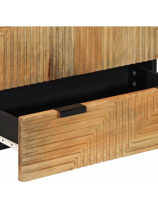 HIGHBOARD PRUUN 60X33X100 CM TÄISPUIDUST MANGO