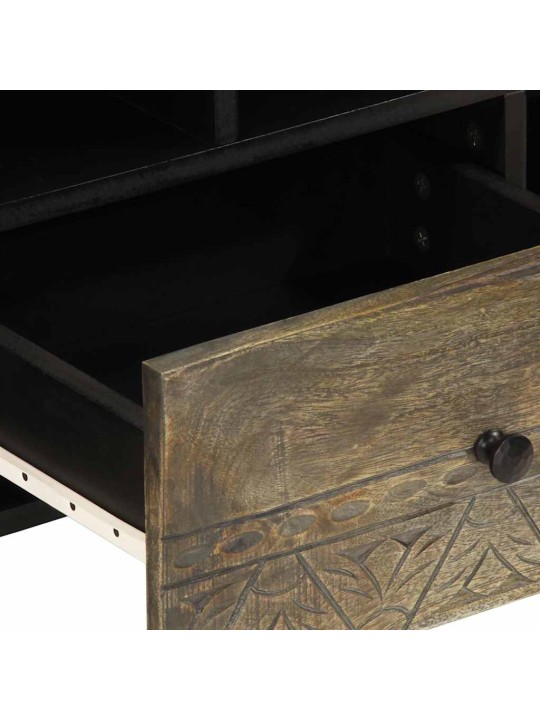 TELERIALUS, MUST, 100 X 33 X 46 CM, MANGOPUIT