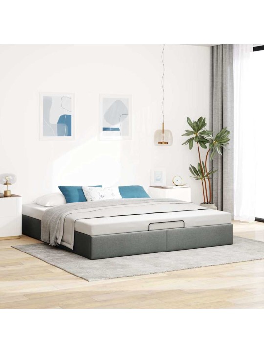 OTTOMANI VOODIRAAM ILMA MADRATSITA, TUMEHALL, 180X200CM, KANGAS