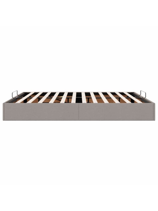 OTTOMANI VOODIRAAM ILMA MADRATSITA TAUPE 180X200 CM KANGAS