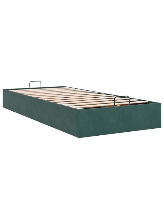 OTTOMANI VOODIRAAM ILMA MADRATSITA, 90X200 CM, SAMET