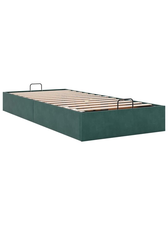 OTTOMANI VOODIRAAM ILMA MADRATSITA, 100X200 CM, SAMET