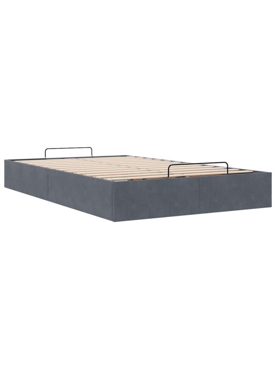 OTTOMANI VOODIRAAM ILMA MADRATSITA, TUMEHALL, 120X190 CM, SAMET