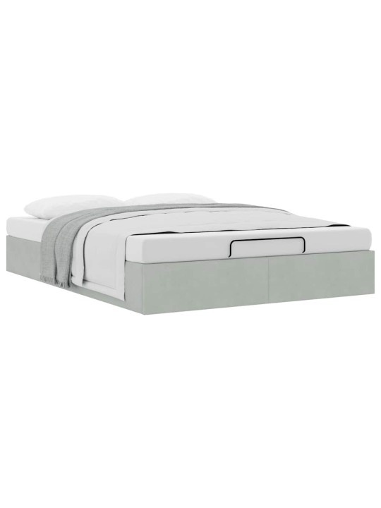 OTTOMANI VOODIRAAM ILMA MADRATSITA HELEHALL 140X190 CM SAMET