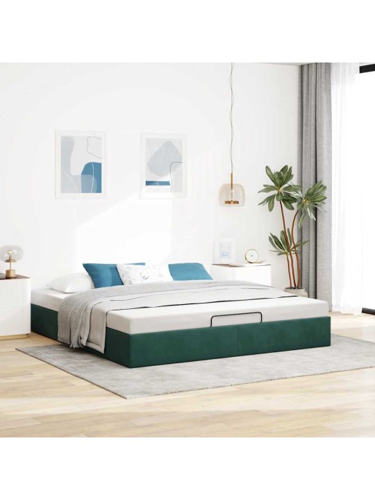 OTTOMANI VOODIRAAM ILMA MADRATSITA, 160X200 CM, SAMET