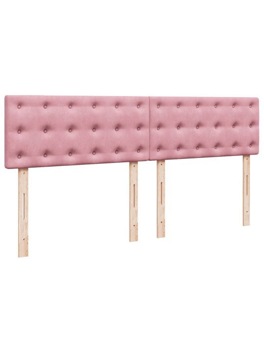 OTTOMANI VOODI MADRATSIGA ROOSA 160X200 CM SAMET