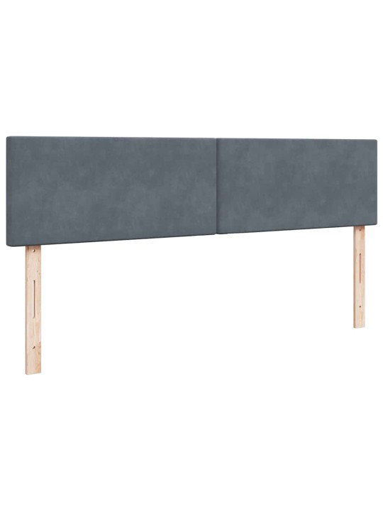OTTOMANI VOODIRAAM MADRATSITEGA, TUMEHALL, 180X200 CM, SAMET
