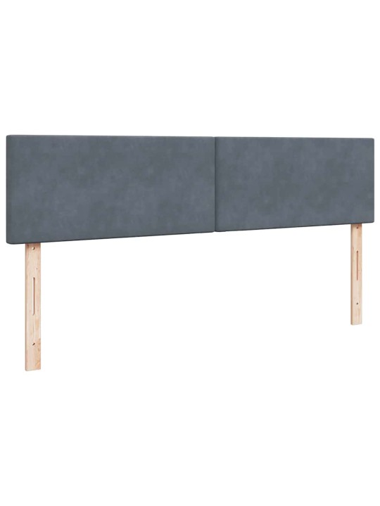 OTTOMANI VOODIRAAM MADRATSITEGA, TUMEHALL, 200X200 CM, SAMET