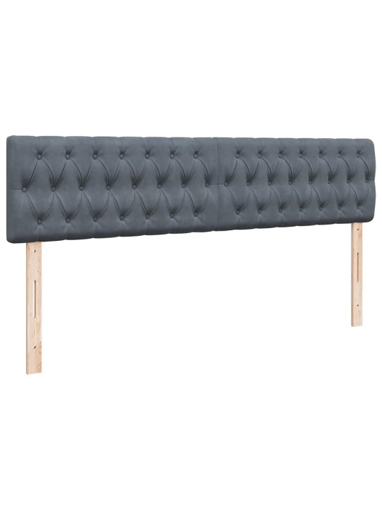 OTTOMANI VOODIRAAM MADRATSITEGA, TUMEHALL, 180X200 CM, SAMET