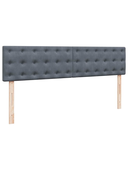 OTTOMANI VOODIRAAM MADRATSITEGA, TUMEHALL, 180X200 CM, SAMET