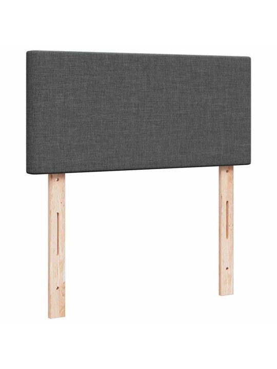 OTTOMANI VOODI MADRATSITA JA LED, TUMEHALL, 90X200 CM, KANGAS