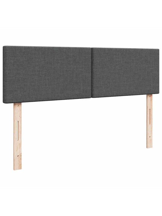 OTTOMANI VOODI MADRATSITA JA LED, TUMEHALL, 140X190CM, KANGAS