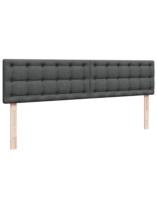 OTTOMANI VOODI MADRATSI JA LED, TUMEHALL, 180X200CM, KANGAS