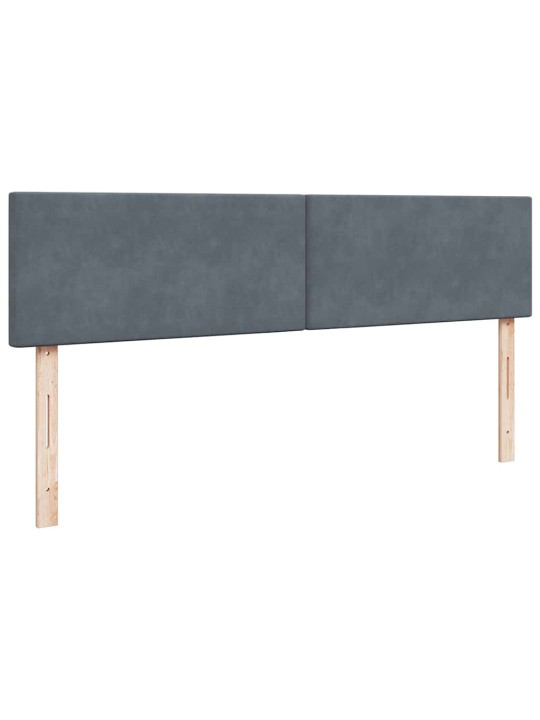 OTTOMANI VOODIRAAM MADRATSITEGA, TUMEHALL, 200X200 CM, SAMET