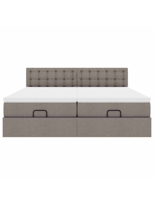 OTTOMANI VOODIRAAM MADRATSITEGA PRUUNIKASHALL 200X200CM KANGAS