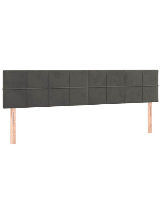 OTTOMANI VOODIRAAM MADRATSITEGA, TUMEHALL, 180X200 CM, SAMET