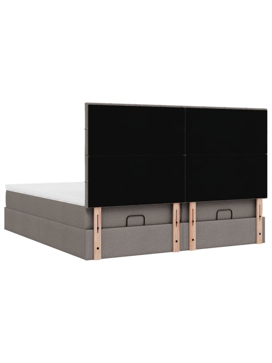 OTTOMANI VOODIRAAM MADRATSITEGA PRUUNIKASHALL 200X200CM KANGAS