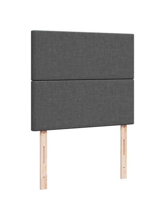 OTTOMANI VOODI MADRATSIGA JA LED, TUMEHALL, 120X190 CM, KANGAS