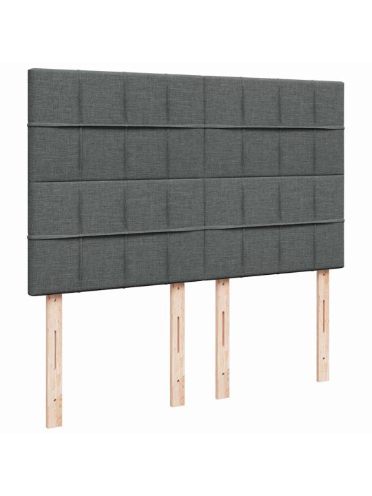 OTTOMANI VOODI MADRATSITA JA LED, TUMEHALL, 140X190CM, KANGAS