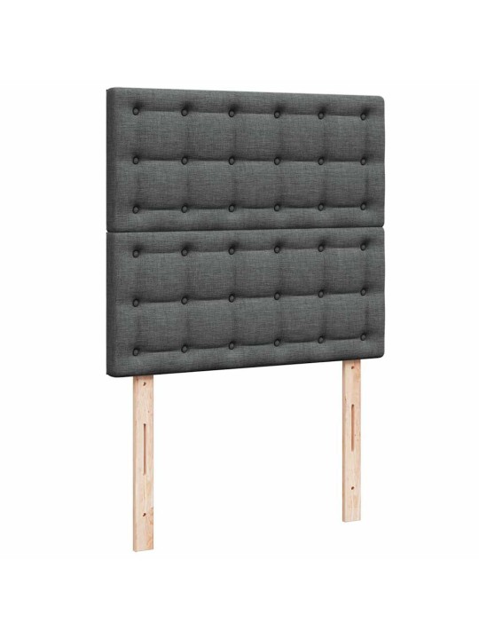 OTTOMANI VOODI MADRATSI JA LED, TUMEHALL, 80X200CM, KANGAS