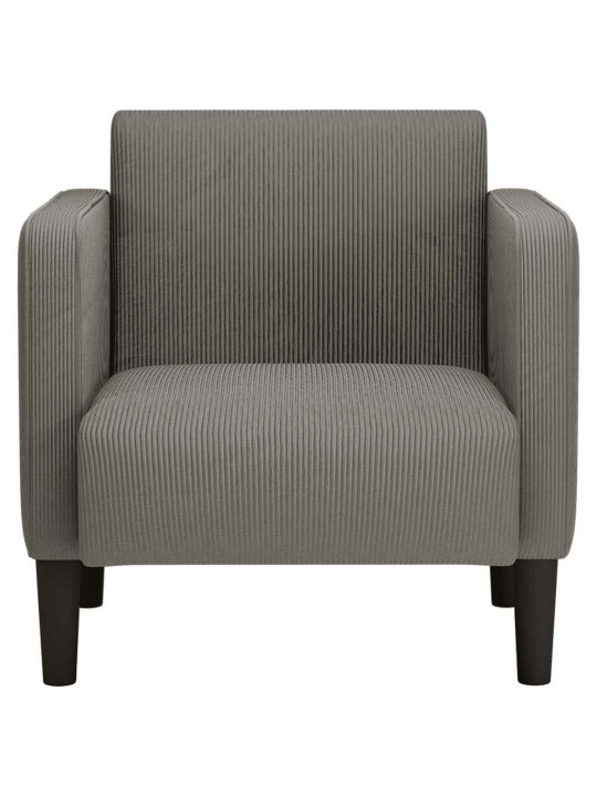 DIIVANTOOL KÄETUGEDEGA HELEHALL 54 CM VELVETIST KANGAS